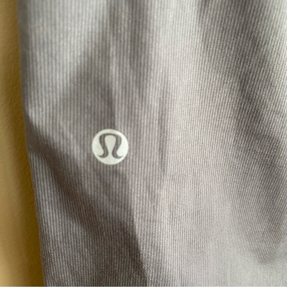 Lululemon athletica Wide Leg High Waisted Studio Pant Grey 12 - Picture 6 of 11